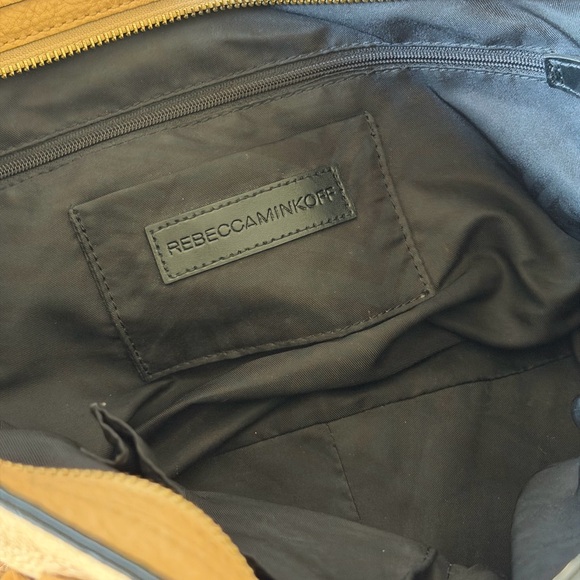 Rebecca Minkoff Tan Regan Leather Satchel - Picture 5 of 6